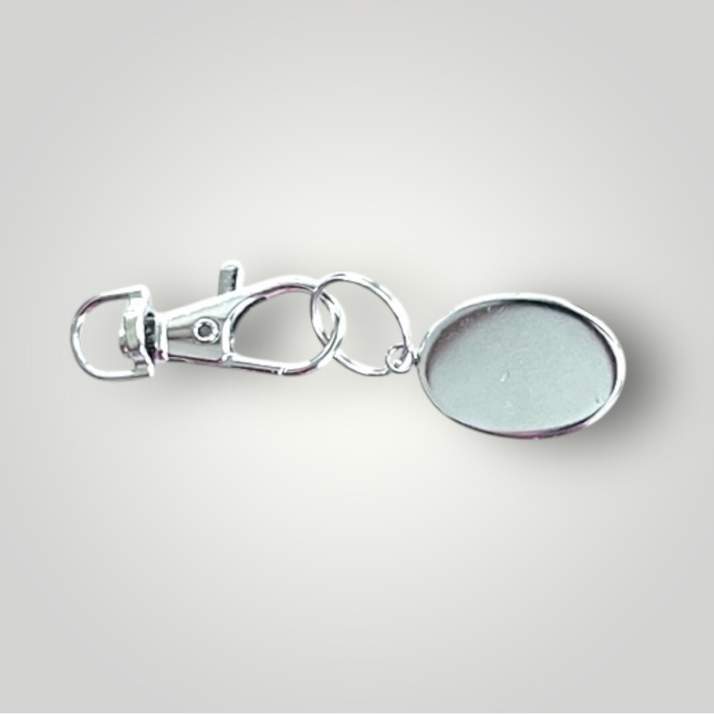 𝑯𝒂𝒏𝒅𝒎𝒂𝒅𝒆 Orange Dragon Eye Keychain w/Gift Bag - Picture 9 of 11